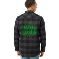 Math Is For Blockers   Forest Edition 25 Flannel Shirt | Artistshot