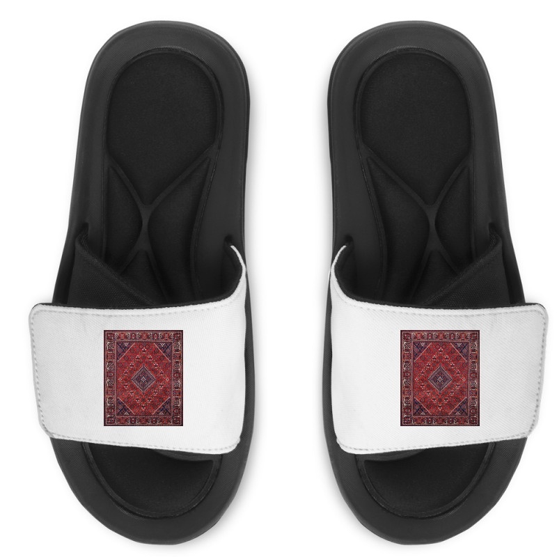 Oriental Rug Floor Pillow 1 Slide Sandal | Artistshot