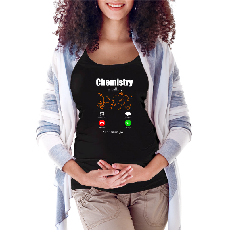 Chemistry Periodic Table Molecule Atom (8) Maternity Scoop Neck T-shirt by ChuArt. | Artistshot