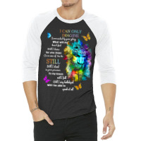 I Only Can Imagine Faith Christian Faith Jesus God 3/4 Sleeve Shirt | Artistshot