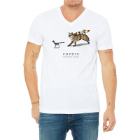 Coyote & Roadrunner 12 V-neck Tee | Artistshot