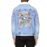 Cool Cats And Kittens Tiger Lion Leopard Felines T Unisex Sherpa-lined Denim Jacket | Artistshot