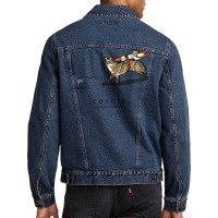 Coyote & Roadrunner 71 Men Denim Jacket | Artistshot