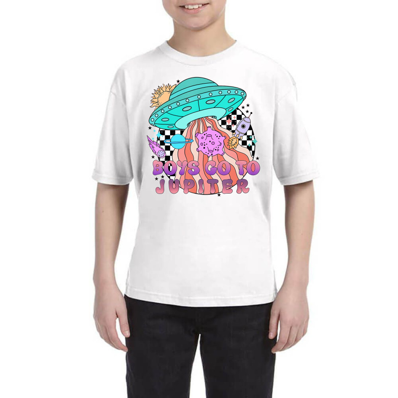 Boys Go To Jupiter Outer Space Retro Valentineâ Youth Tee by ravand | Artistshot