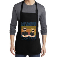 Like Father Like Daughter Oh Crap T Shirt Medium-length Apron | Artistshot