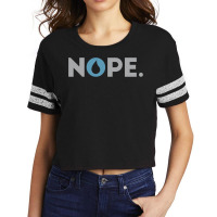 Nope Magic The Gathering Control Blue Player 3 Scorecard Crop Tee | Artistshot