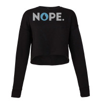 Nope Magic The Gathering Control Blue Player 7 Cropped Sweater | Artistshot