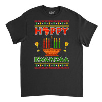 Happy Kwanzaa Kinara Candles African American Chri Classic T-shirt | Artistshot