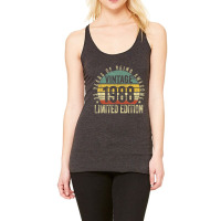 33 Year Old Gifts Vintage 1988 Limited Edition 33r Racerback Tank | Artistshot