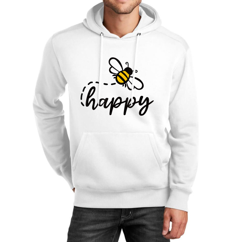 Be Happy Be Kind   Bee Happy, Inspirational, Motiv Unisex Hoodie | Artistshot