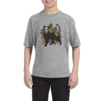 Kitty Cat Tail Youth Tee | Artistshot