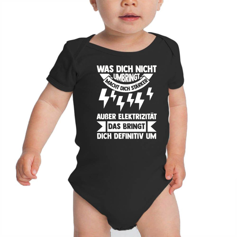 Electronics Technician Electricity Electrician (4) Baby Bodysuit by ChuArt. | Artistshot