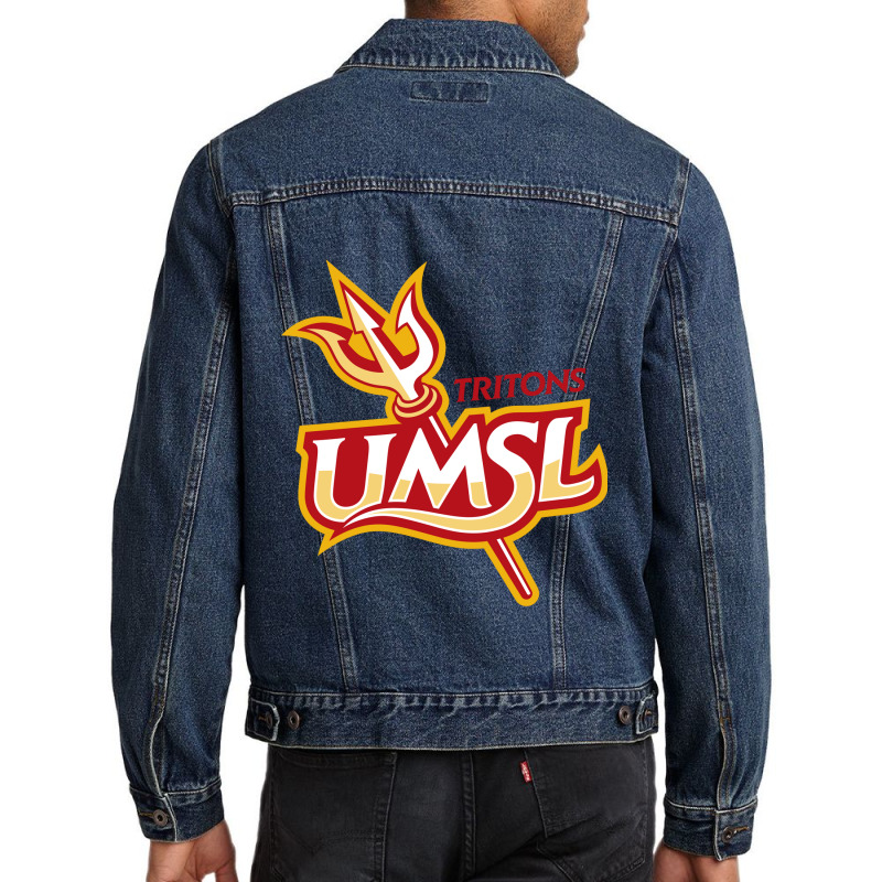 Umsl Tritons Men Denim Jacket by DelilahAgnes | Artistshot