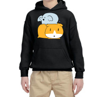 Little Elephant And Guinea Pig Youth Hoodie | Artistshot