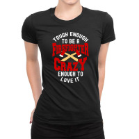 Fire Department Extinguisher Deployment Blaze (6) Ladies Fitted T-shirt | Artistshot