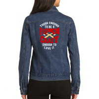 Fire Department Extinguisher Deployment Blaze (6) Ladies Denim Jacket | Artistshot