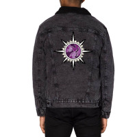 Orzhov Syndicate Mtg Guild Unisex Sherpa-lined Denim Jacket | Artistshot