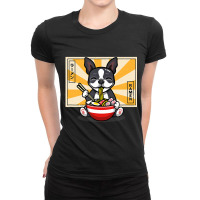 Boston Terrier T Shirt Ladies Fitted T-shirt | Artistshot