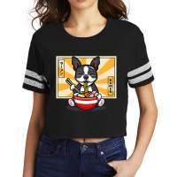 Boston Terrier T Shirt Scorecard Crop Tee | Artistshot