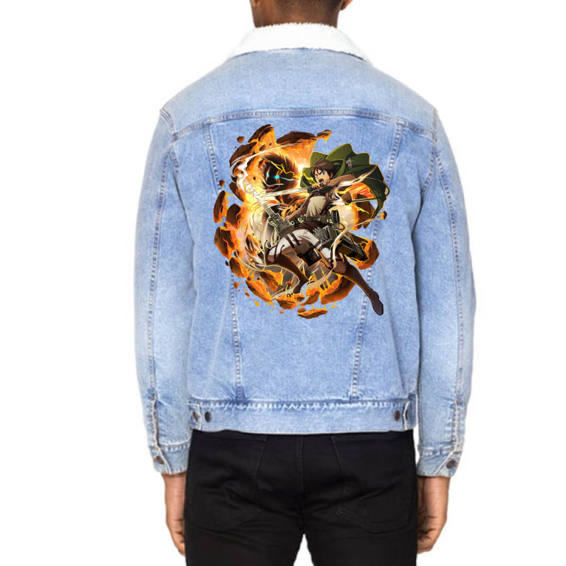 Hada Kembreli 69 Unisex Sherpa-lined Denim Jacket | Artistshot