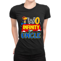 Cowboy Uncle Two Infinity And Beyond Birthday Deco Ladies Fitted T-shirt | Artistshot