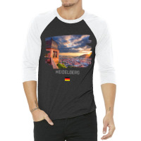 Heidelberg Germany T Shirt 3/4 Sleeve Shirt | Artistshot