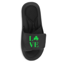 St Patricks Day T  Shirt St Patricks Day Love Irel Slide Sandal | Artistshot