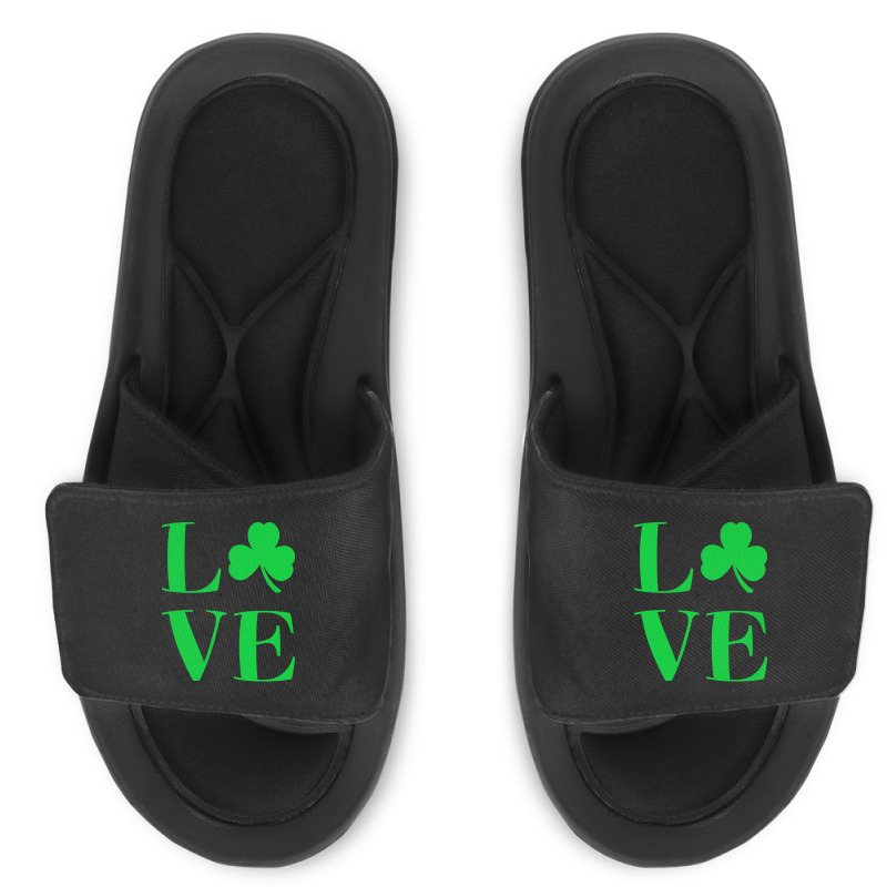 St Patricks Day T  Shirt St Patricks Day Love Irel Slide Sandal | Artistshot