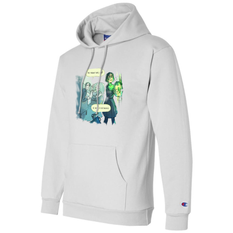 Need To Be Punished Champion Hoodie by adrianwarren | Artistshot