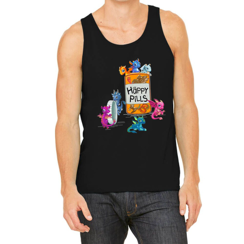 Dragon Pills Happy Medicine Tank Top by whoretacarpal | Artistshot