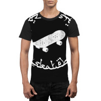 Skateboarding Arabic Dragon Dopamine Schizophrenic Graphic T-shirt | Artistshot