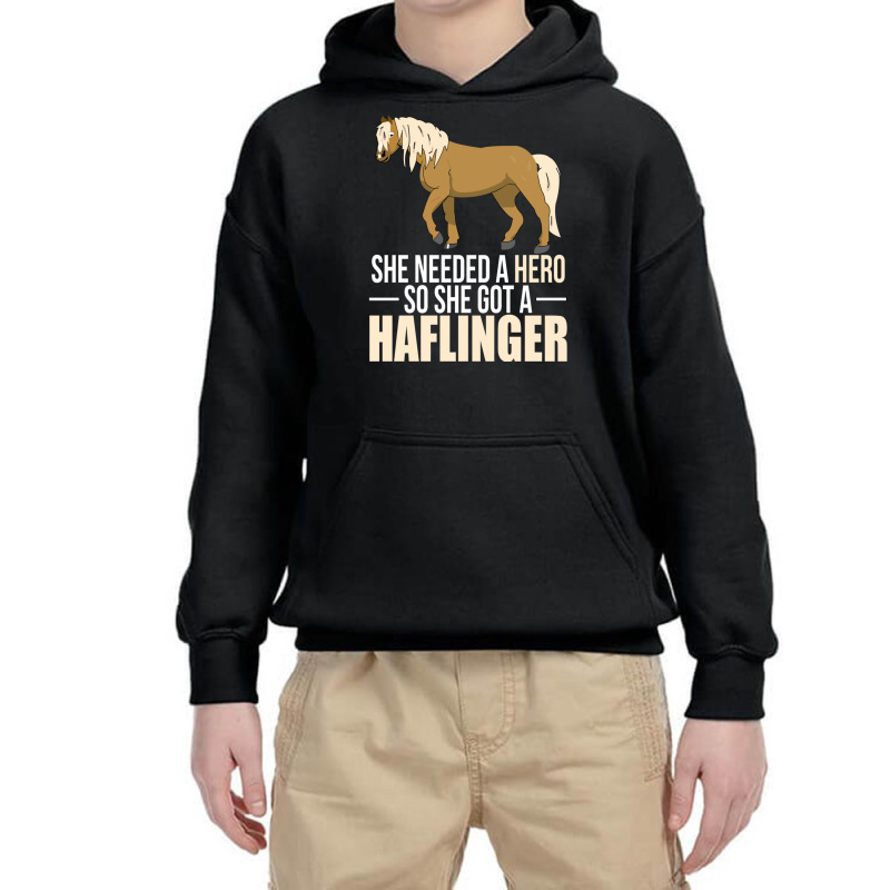 Haflinger Horse Gift For Horses Riding   Riders On Youth Hoodie | Artistshot