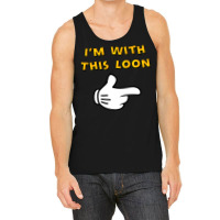 I M With This Loon Baseball ¾ Sleeve  80 Tank Top | Artistshot