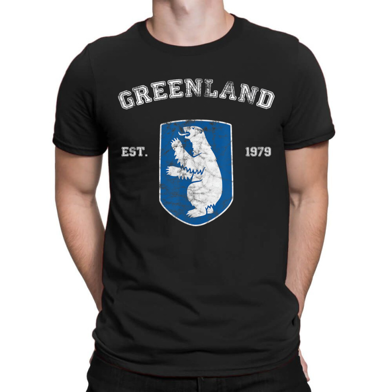 Vintage Coat Of Arms Greenland T Shirt T-shirt | Artistshot