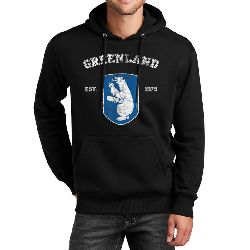 Vintage Coat Of Arms Greenland T Shirt Unisex Hoodie | Artistshot