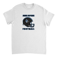 Black Johns Hopkins Football Classic T-shirt | Artistshot