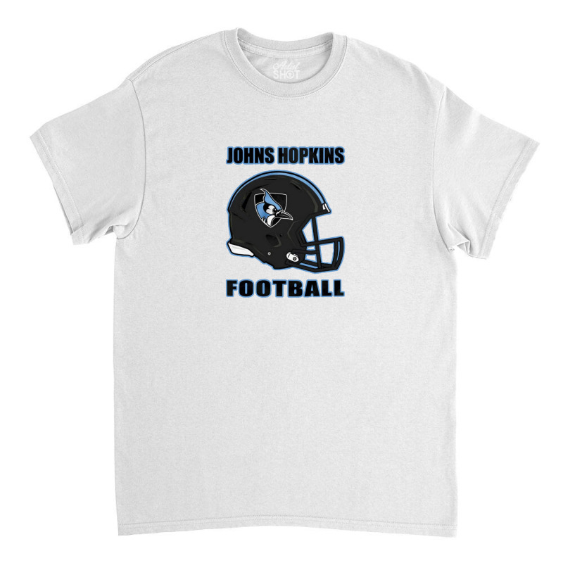 Black Johns Hopkins Football Classic T-shirt | Artistshot