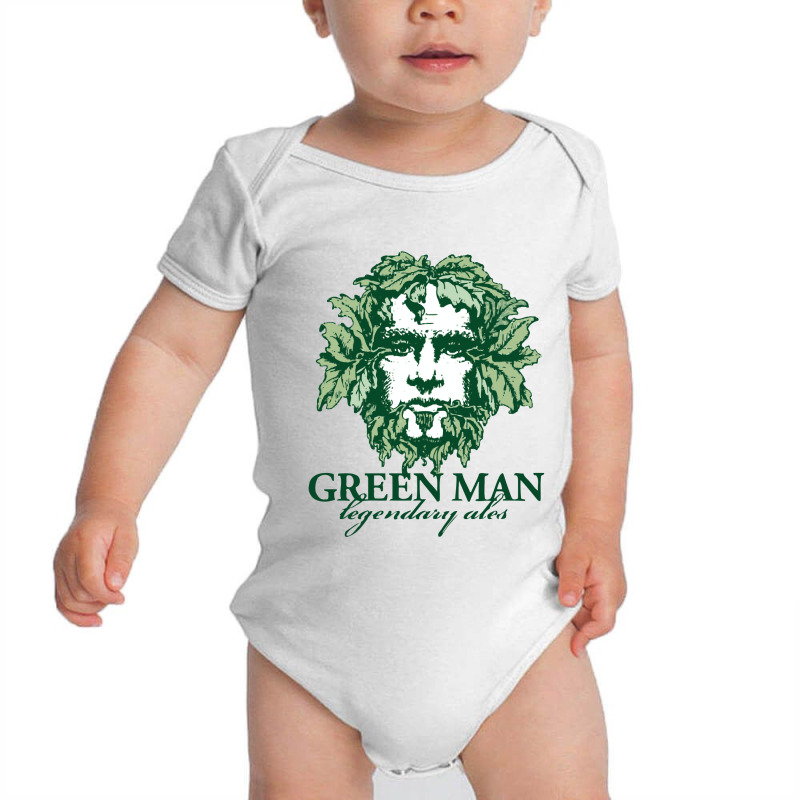 Green Man Baby Bodysuit | Artistshot