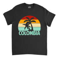 Colombia Vintage Vacation Souvenirs Holiday Trip R Classic T-shirt | Artistshot