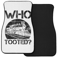 Train Funny Locomotive Model Railroad T Shirt Front Car Mat | Artistshot