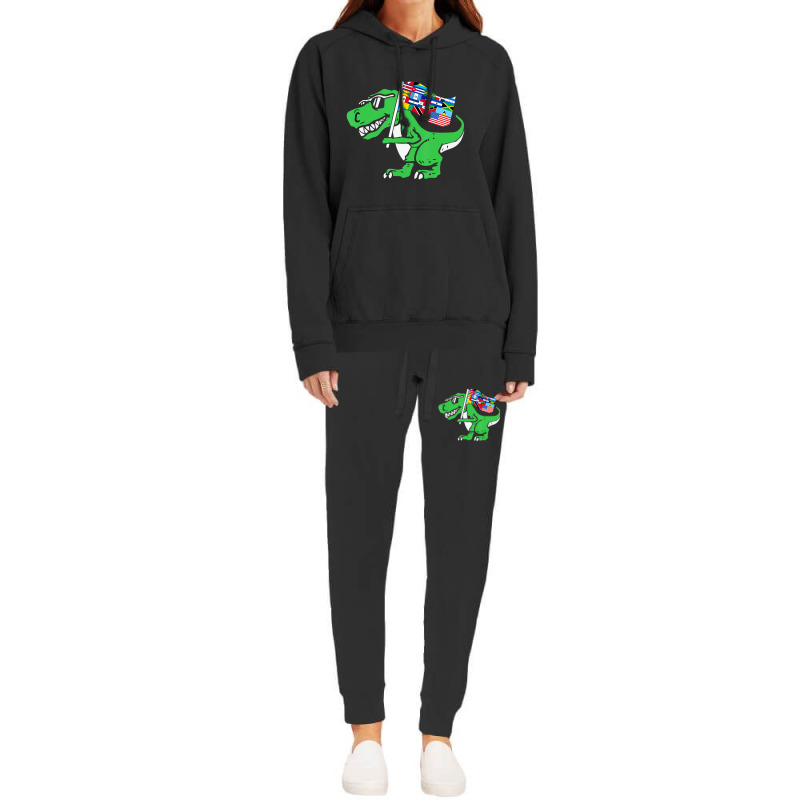 Dinosaur Latin Countries Flag Hispanic Heritage Mo Hoodie & Jogger set by scrabeck | Artistshot