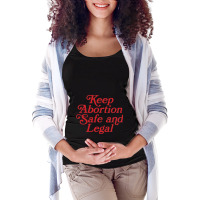 Keep Abortion Safe And Legal (profits Donated) Maternity Scoop Neck T-shirt | Artistshot