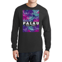 Tropical Palm Palau T Shirt   Palauan Shirt Long Sleeve Shirts | Artistshot