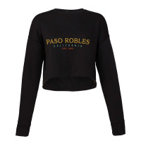 Paso Robles California Ca Usa Hometown Pride Pullo Cropped Sweater | Artistshot