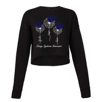 Charge Syndrome Awareness Faith Hope Love Dandelio Cropped Sweater | Artistshot