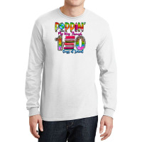 Poppin My Way Through 100 Days Of School Long Sleeve Shirts | Artistshot