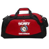 The Scary Snowman Active Duffel | Artistshot