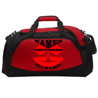 Names Design Active Duffel | Artistshot