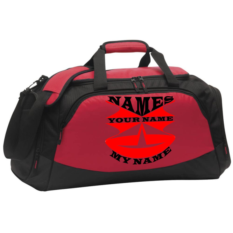 Names Design Active Duffel | Artistshot