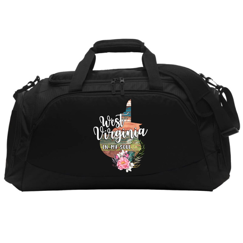 West Virginia In My Soul Active Duffel | Artistshot